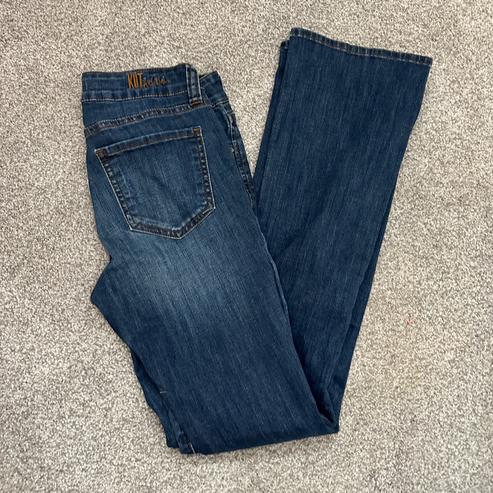 Kut from the Kloth Nicole Bootcut jeans. Size 2